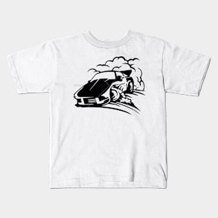 Car Drifting Kids T-Shirt